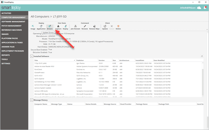 How to update device drivers in Windows | SmartDeploy